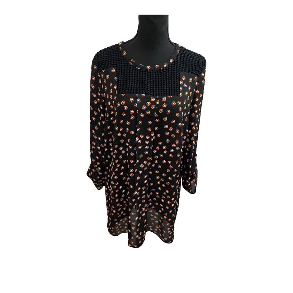 Anthropologie Meadow Rue Tunic Top Long Sleeve Medium